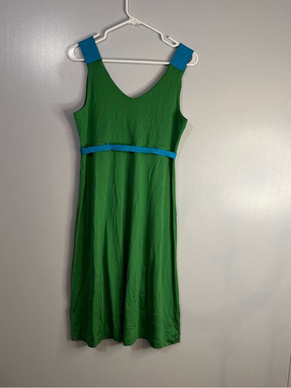 Boden Green Sleeveless Summer Dress Size 10 - Picture 9 of 10